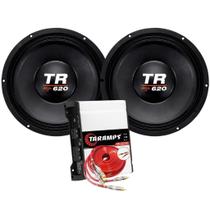 Kit par alto falante triton tr620 + módulo taramps hd 2000 2 ohms Kit par alto falante triton tr620 + módulo taramps hd 2000 2 ohms