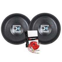 Kit par alto falante woofer a700 12 pol 700w rms 4 ohms dk audio + módulo taramps hd 2000 2 ohms Kit par alto falante woofer a700 12 pol 700w rms 4 ohms dk audio + módulo taramps hd 2000 2 ohms