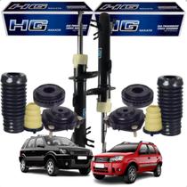 Kit Par Amortecedor Dianteiro Batente Coifa Coxim com Rolamento Ecosport 4x2 1.0 1.4 1.6 2.0 Original