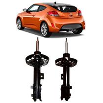 Kit par amortecedor dianteiro direito esquerdo - veloster 2011 a 2015 - kit01157