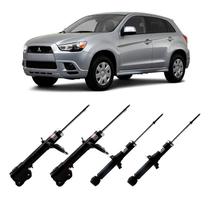 Kit par amortecedores dianteiros traseiros - outlander 2011 a 2014 - kit01140