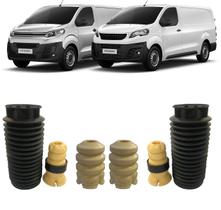 Kit Par Batente Amortecedor Dianteiro Traseiro Citroen Jumpy Peugeot Expert 2018 2019 2020 2021 2022