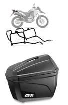 Kit Par Bau Givi E22 + Suporte Givi Pl1114 P Honda Xre 300