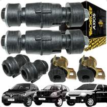 Kit Par Bieleta E Buchas Barra Estabilizadora Dianteira Clio Kit Par Bieleta E Buchas Barra Estabilizadora Dianteira Clio