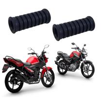 KIT Par Borracha Capa Estribo Traseiro Ybr Factor 125 150