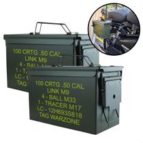 Kit Par Caixa Bau Bolsa Maleta Isolada Impermeável Alforge Moto Motocicleta Lateral Universal Militar Vintage 30x16x19cm Kit Par Caixa Bau Bolsa Maleta Isolada Impermeável Alforge Moto Motocicleta Lateral Universal Militar Vintage 30x16x19cm