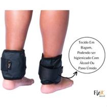 Kit Par Caneleira Peso Tornozeleira 1kg + 2kg + 3kg Exercício Musculação