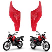 Kit Par Capa Tanque Superior Vermelho Xtz 250 Lander Yamaha 2020 2021 2022 2023 2024