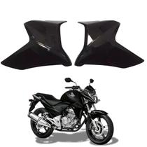 Kit Par Carenagem Aba Aleta Guia Ar Tanque Preto Brilho Honda Cb300r 2013 2014 2015