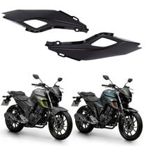 Kit Par Carenagem Rabeta Lateral Traseira Preto Fosco Fz25 Fazer 250 2021 2023 2024