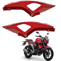 Kit Par Carenagem Rabeta Traseira Fazer 250 Fz25 Vermelho 2020 2021 2022 2023