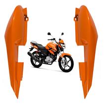 Kit Par Carenagem Rabeta Traseira Laranja Metálico Fazer 150 2014 2015