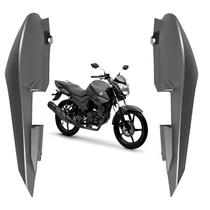 Kit Par Carenagem Rabeta Traseira Lateral Cinza Fosco Fazer 150 2020 2021