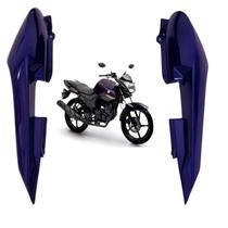 Kit Par Carenagem Rabeta Traseira Lateral Roxo Metálico Fazer 150 2024 2025