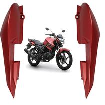 Kit Par Carenagem Rabeta Traseira Lateral Vermelho Fosco Fazer 150 2019 2022