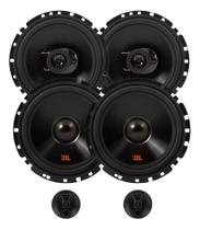 Kit Par de Alto Falantes 6 JBL FLEX4 6TRFX55 110W + Kit 2 Vias 6 JBL FLEX4 62VFX55 110W Kit Par de Alto Falantes 6 JBL FLEX4 6TRFX55 110W + Kit 2 Vias 6 JBL FLEX4 62VFX55 110W