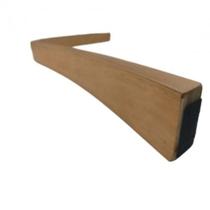 Kit Par De Braços Para Poltrona Com Bucha Mdf Laminado Mel