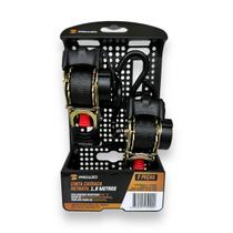 Kit Par De Cinta Catraca Para Carga Jetski Moto Proezo