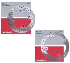 Kit Par de Discos de Freio Xre 300 Todos os Anos Original Diafrag
