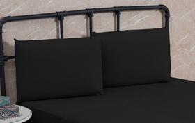 Kit PAR de Fronha com Bainha (2 Un) Capa de Travesseiro Microfibra Premium 150 FIOS