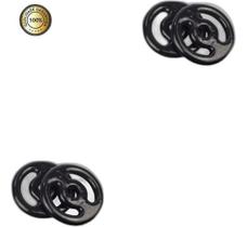 Kit Par De Halter 40Cm Com 8Kg Anilhas Para Musculação