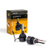 Kit Par De Lampadas Super Led Cyber 6000k Tarponn 6400 Lumens 36w