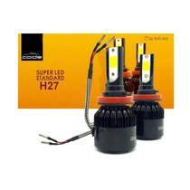 Kit Par De Lampadas Super Led H27 Tech One 6000k 12v