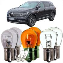 Kit par de lâmpadas traseira para lanterna e freio seta ré universal compatível com diversos carros