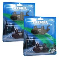 Kit Par de Pastilhas de Freio Dafra CityCom 300i Original Cobreq