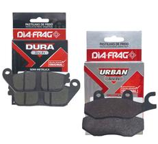 Kit Par de Pastilhas de Freio Kawasaki Versys 300x Diafrag Kit Par de Pastilhas de Freio Kawasaki Versys 300x Diafrag