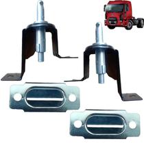 Kit Par De Suporte Sup Trinco Capo+presilhas Ford Cargo Novo