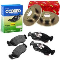 Kit par disco e pastilha de freio dianteiro - ford ka 1.0 2009 a 2013 - kit00528 Kit par disco e pastilha de freio dianteiro - ford ka 1.0 2009 a 2013 - kit00528
