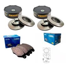 Kit par discos freio pastilhas dianteiros traseiros - jetta tsi 2016 a 2018 - kit01146 Kit par discos freio pastilhas dianteiros traseiros - jetta tsi 2016 a 2018 - kit01146