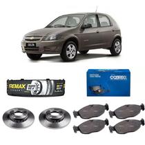 Kit Par Discos Pastilhas Freio - Celta 2009 A 2013 - Kit01532 Kit Par Discos Pastilhas Freio - Celta 2009 A 2013 - Kit01532