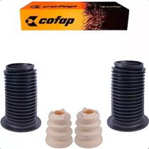 Kit Par Do Amortecedor Batente Coifa Dianteira Cofap Mobi Argo Cronos Pulse Fiorino 2011 A 2024