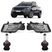 Kit Par Farol Milha Auxiliar Par Lâmpada H11 Saveiro G7 2012 2013 2014 2015 Lente Lisa Acrílico Kit Par Farol Milha Auxiliar Par Lâmpada H11 Saveiro G7 2012 2013 2014 2015 Lente Lisa Acrílico