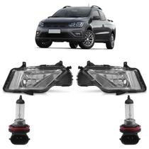 Kit Par Farol Milha Auxiliar Par Lâmpada H8 Saveiro G7 2016 2017 2018 Lente Cristal Lisa Acrílico Kit Par Farol Milha Auxiliar Par Lâmpada H8 Saveiro G7 2016 2017 2018 Lente Cristal Lisa Acrílico