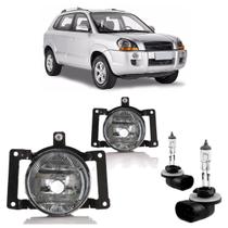 Kit Par Farol Milha Auxiliar Par Lâmpada Halógena Tucson 2005 2006 2007 2008 2009 2010 2011 2012 2013 2014 2015 2016
