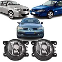 Kit Par Farol Milha Neblina Renault Megane Symbol Laguna