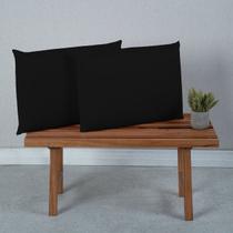 Kit Par Fronhas 400 Fios Toque Aveludado Extra Macio Capa de Travesseiro