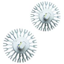 Kit Par Lâmpada Super Led Automotiva H3 6000 Lumens 12V 24V 40W 6000K Kit Par Lâmpada Super Led Automotiva H3 6000 Lumens 12V 24V 40W 6000K