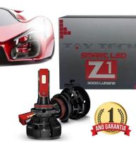 Kit Par Lâmpada Super Led Z1 H1 H3 H4 H7 H11 H16 H27 HB4 HB3 Tay tech