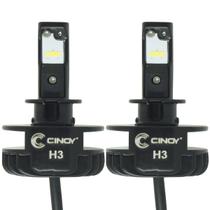 Kit Par Lâmpada Super Ultra Led Plus Automotiva Farol 12000 Lumens 6500K 12V 24V Carro Caminhão