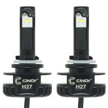 Kit Par Lâmpada Super Ultra Led Plus Automotiva Farol 12000 Lumens 6500K 12V 24V Carro Caminhão