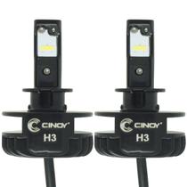 Kit Par Lâmpada Super Ultra Led Plus Automotiva Farol 12000 Lumens 6500K 12V 24V Carro Caminhão