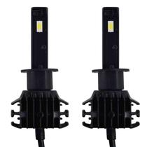 Kit Par Lâmpada Super Ultra Led Plus Automotiva H1 12000 Lumens 6500K Cinoy YN-LSLH1P