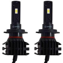 Kit Par Lâmpada Super Ultra Led Plus Automotiva H7 12000 Lumens 6500K Cinoy YN-LSLH7P