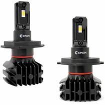 Kit Par Lâmpada Super Ultra Led Plus Automotiva Hb4 9006 Hb3 9005 12000 Lumens 6500K Cinoy