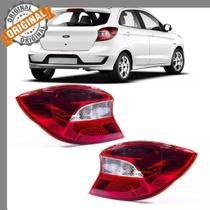 Kit Par Lanterna Traseira Ford Ka Hatch Bicolor Nova 2019 2020 2021
