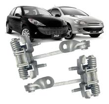 Kit Par Limitador Porta Traseira 206 207 Sw 1999 2000 2001 2002 2003 2004 2005 2006 2007 2008 a 2015